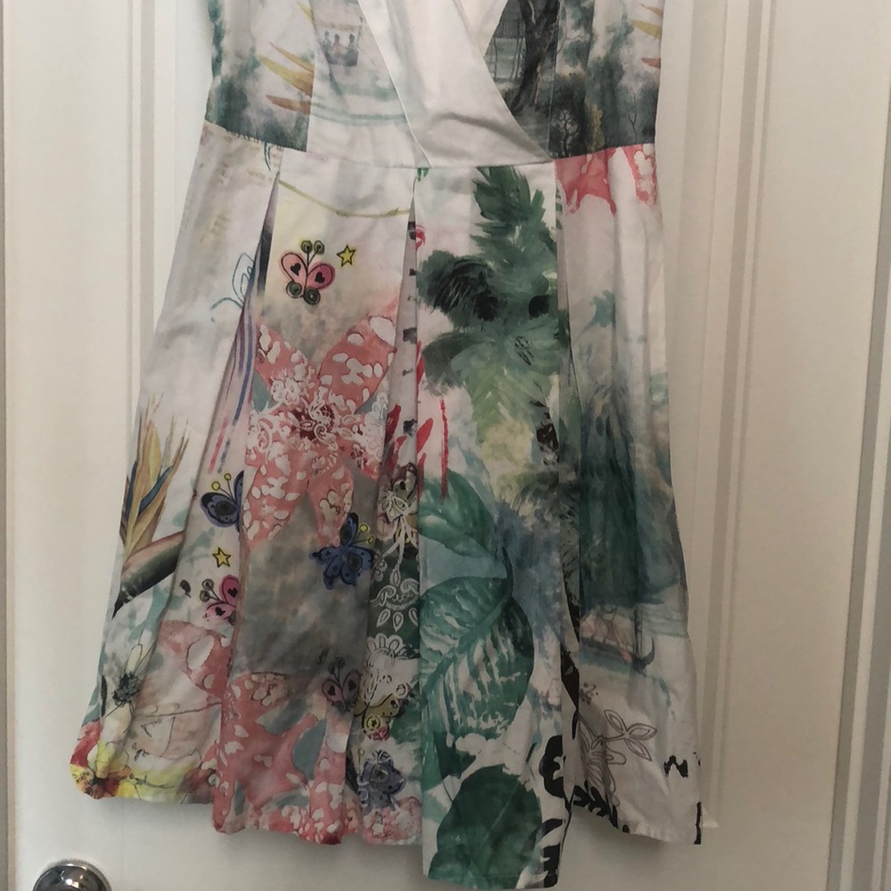 Settimocielo Italian cotton dress - Picture 3 of 8